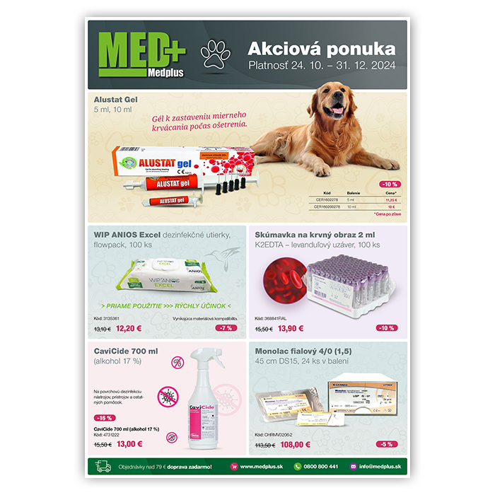 Akciová ponuka pre veterinárov